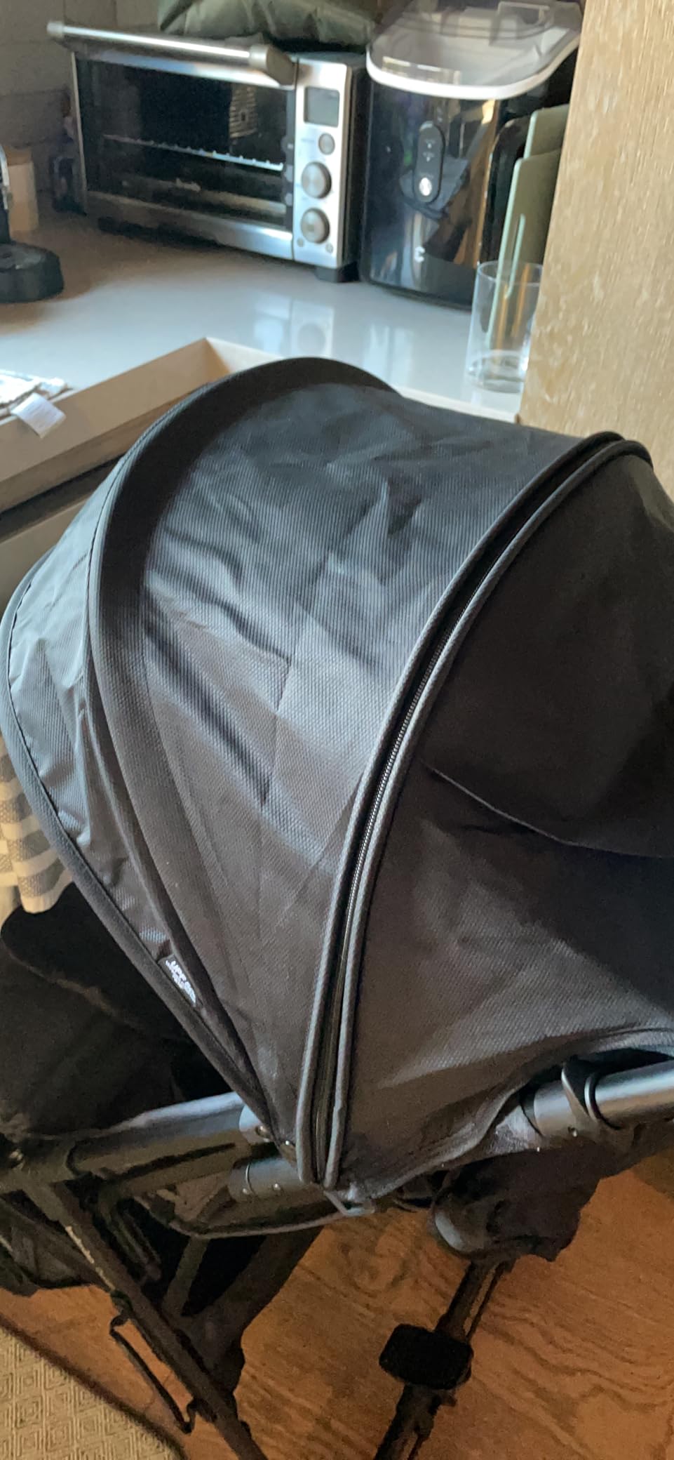 Inglesina Quid 2 Stroller - Elephant Gray - Ultra Compact Lightweight Travel Stroller, Babies and Toddlers, Airplane Overhead, Foldable, Reclining Seat, Collapsible Canopy, 3 Months - 50 lbs, BPA Free customer photo 1