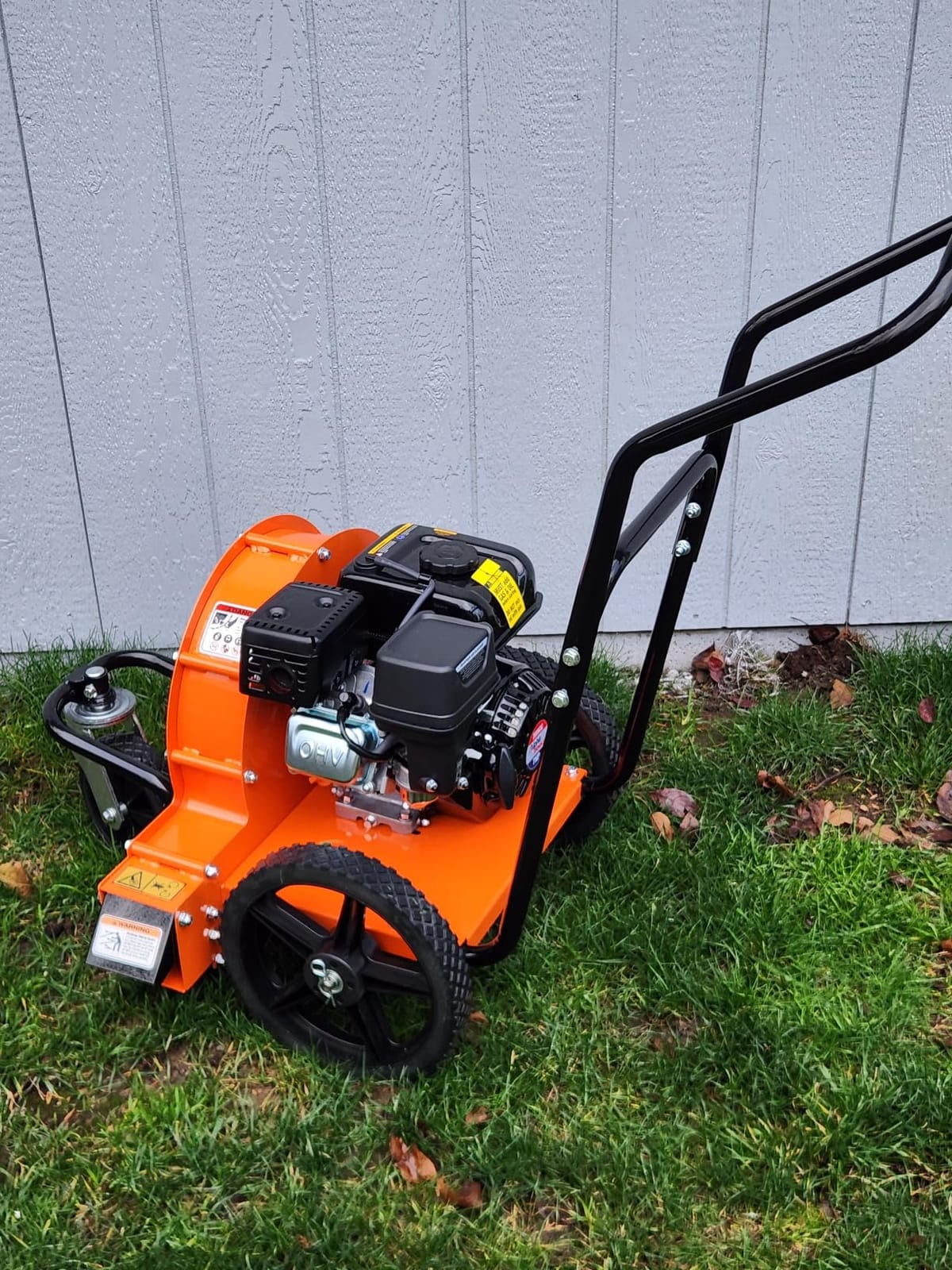 SuperHandy Walk Behind Leaf Blower, 150 MPH Wind Speed, 1270 CFM Airflow | Walk-behind gas blower for large lawns, driveways and fall cleanup customer photo 1