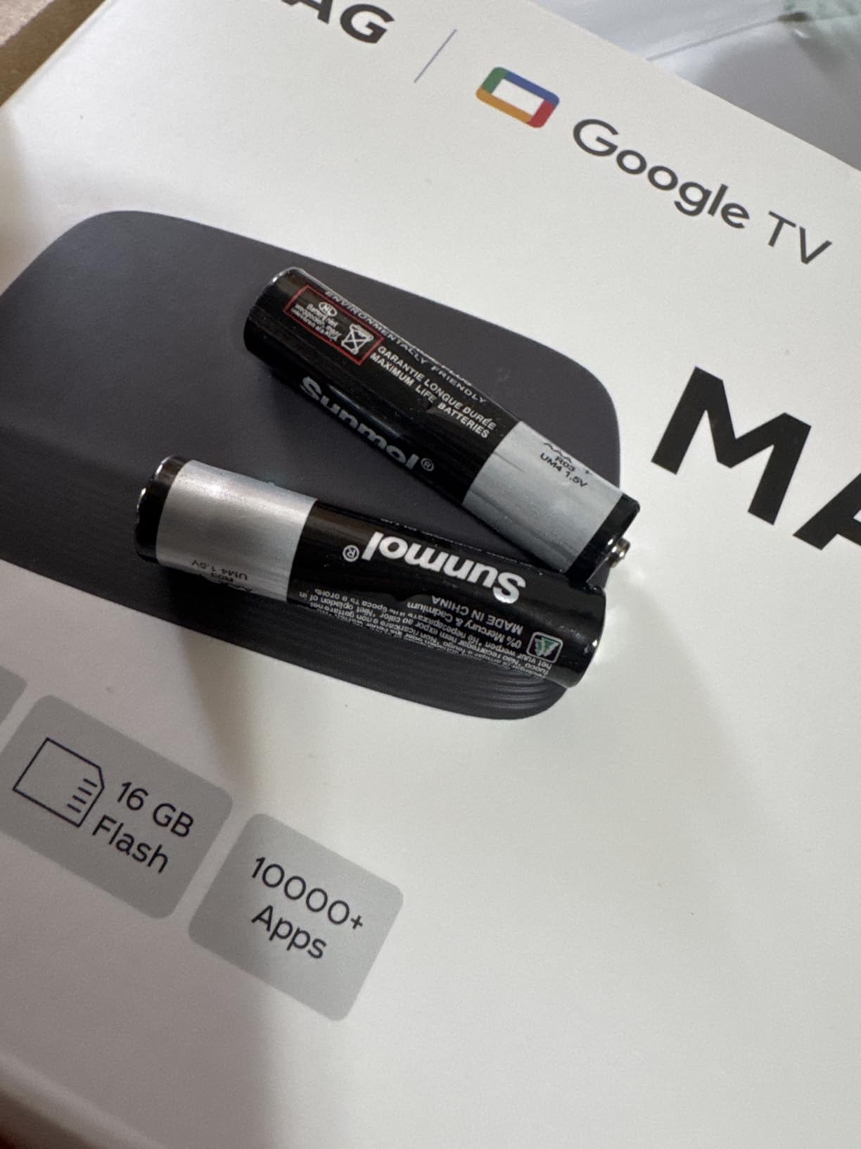 Infomir MAG555 4K Streaming Media Player Google TV GTV14, HDR, Wi-Fi, HDMI/AV customer photo 1