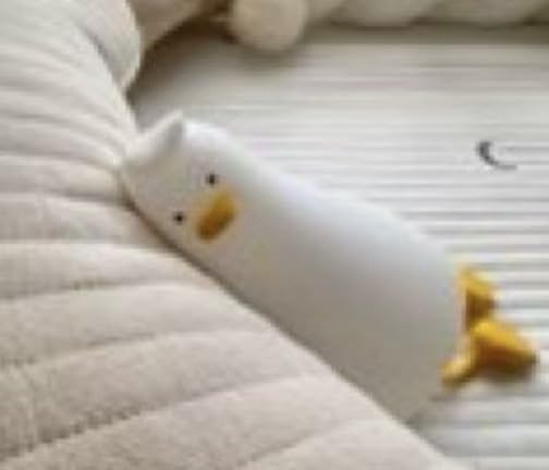 YR YRHH-PET Existential Crisis Duck Lamp Night Light, White Elephant Gifts | Lying Flat, Cute Squishy Ducky Lay Touch Kid Lamp, Rechargeable, College Funny Dirty Santa Gag, Birthday Gifts, Safe Silicone customer photo 2