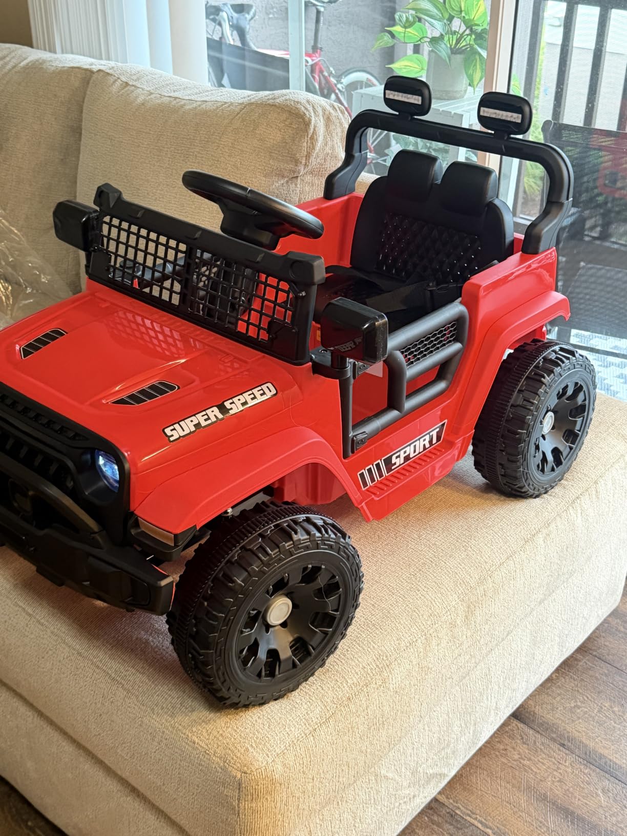 12V Ride on Toys for Kids with Parent Remote Control, Pink | Electric Car with Spring Suspension, LED Lights & Music Player - Safe Battery Car for Kids, Easy to Assemble customer photo 2