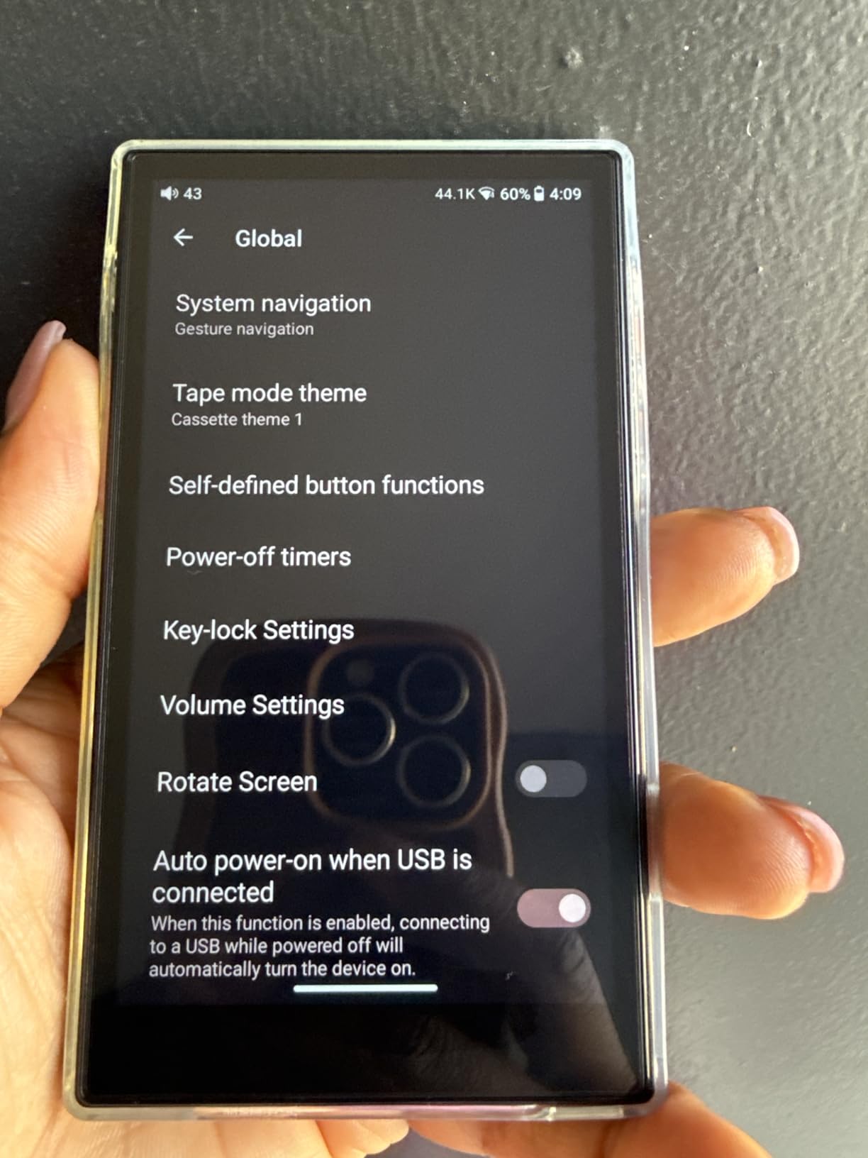 JadeAudio/FiiO JM21 Android 13 Hi-Res Music Player MP3 with Snapdragon 680, Bluetooth WiFi USB DAC 12.5H Playtime (3+32g Black) customer photo 2