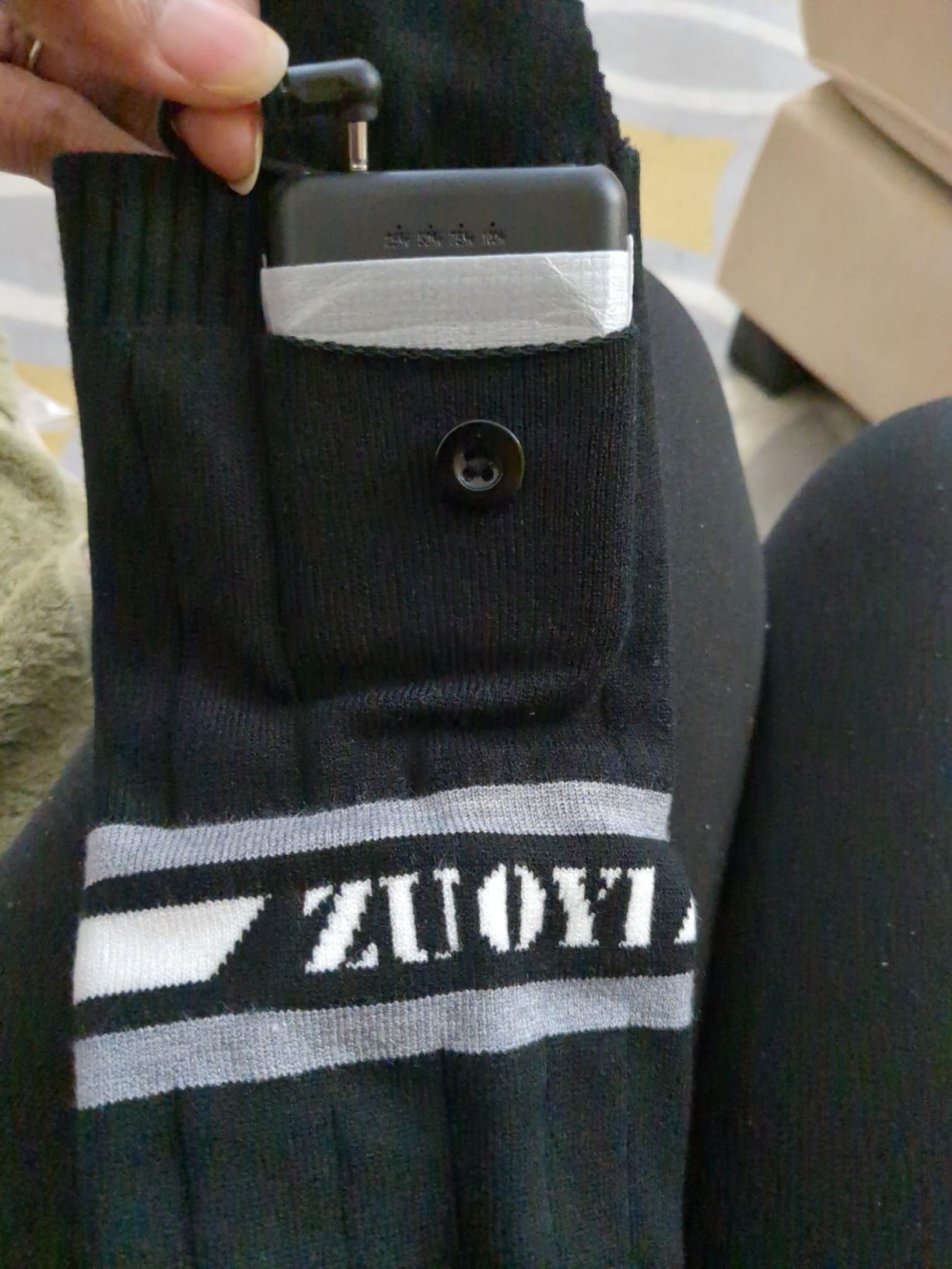 Heated Socks for Men Women - Rechargeable, Washable, Electric Heated Socks Up to 8 Hours with 4 Heating Levels for Hunting, Camping, Hiking, Walking, Fishing, Cycling, Outdoor Work customer photo 2