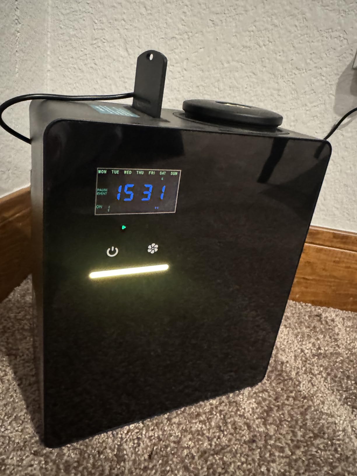 Waterless Essential Oil Diffuser 5000 Sq.Ft Coverage for Large Home, Hotel, or Office, 200ml Cold Air Scent Diffuser Machine with Bluetooth App Control, Quiet No-Heat HVAC Fragrance Diffuser customer photo 2