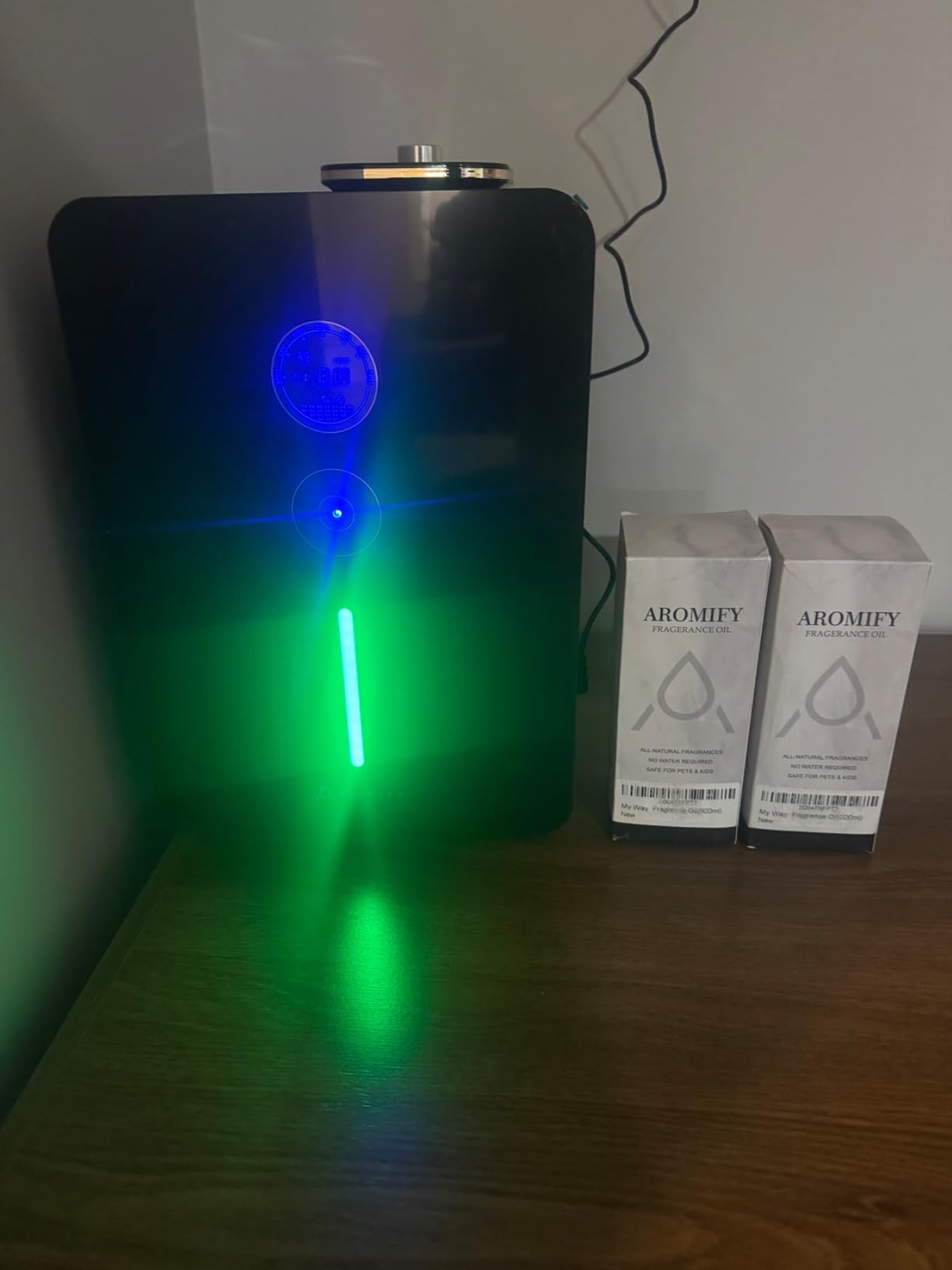 Nova Luxe HVAC Scent Diffuser, 2500 Sq Ft Coverage | Cold Air Essential Oil Diffuser with Bluetooth & App Control, HVAC Compatible, Silent Operation, No Residue customer photo 1