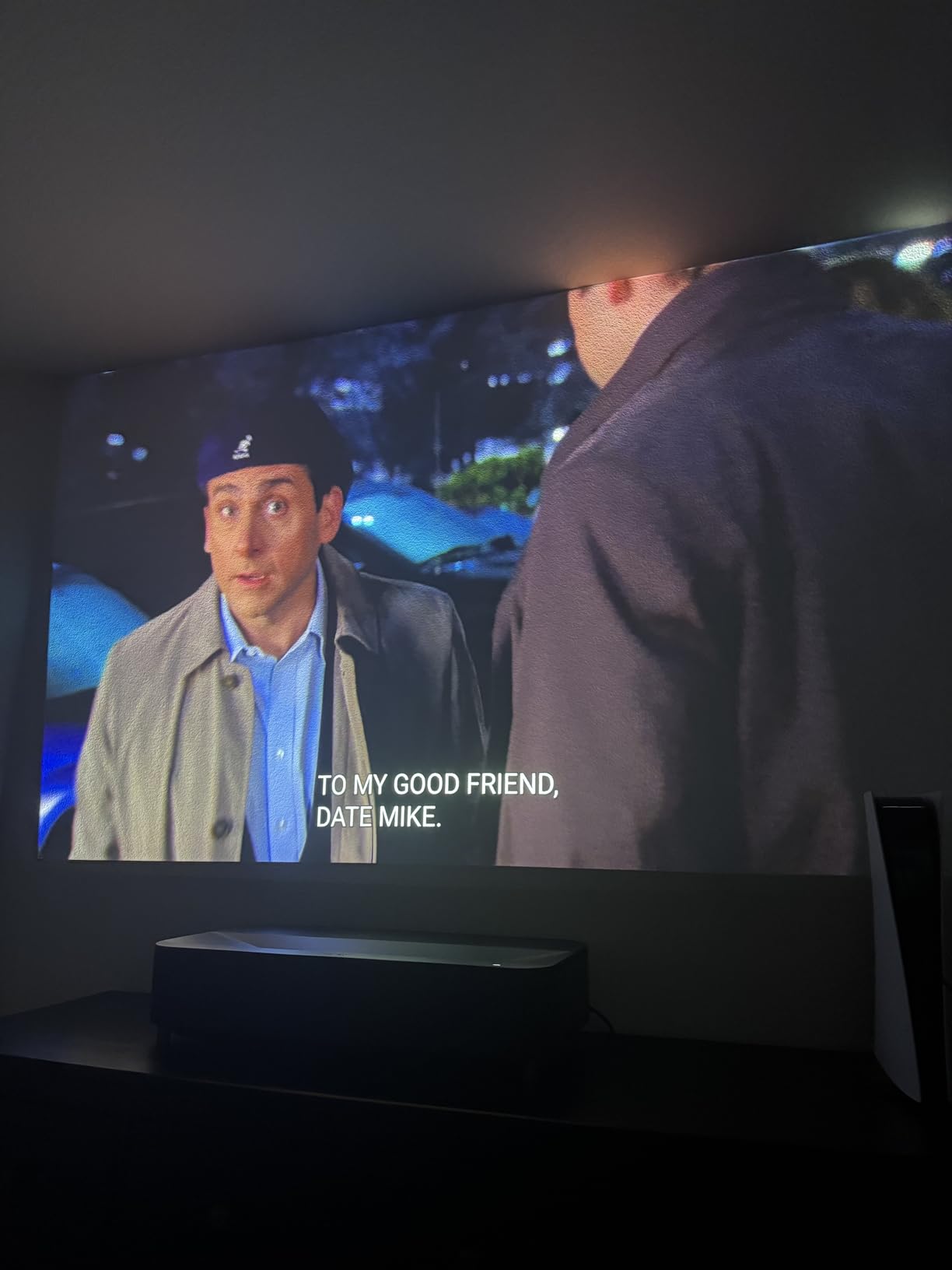 Epson Lifestudio Grand Plus Ultra Short Throw Laser Projector | 4000 Lumens Color and White Brightness 4K Display Technology Sound by Bose Built-In Google TV 3-Chip 3LCD Technology, Black customer photo 1