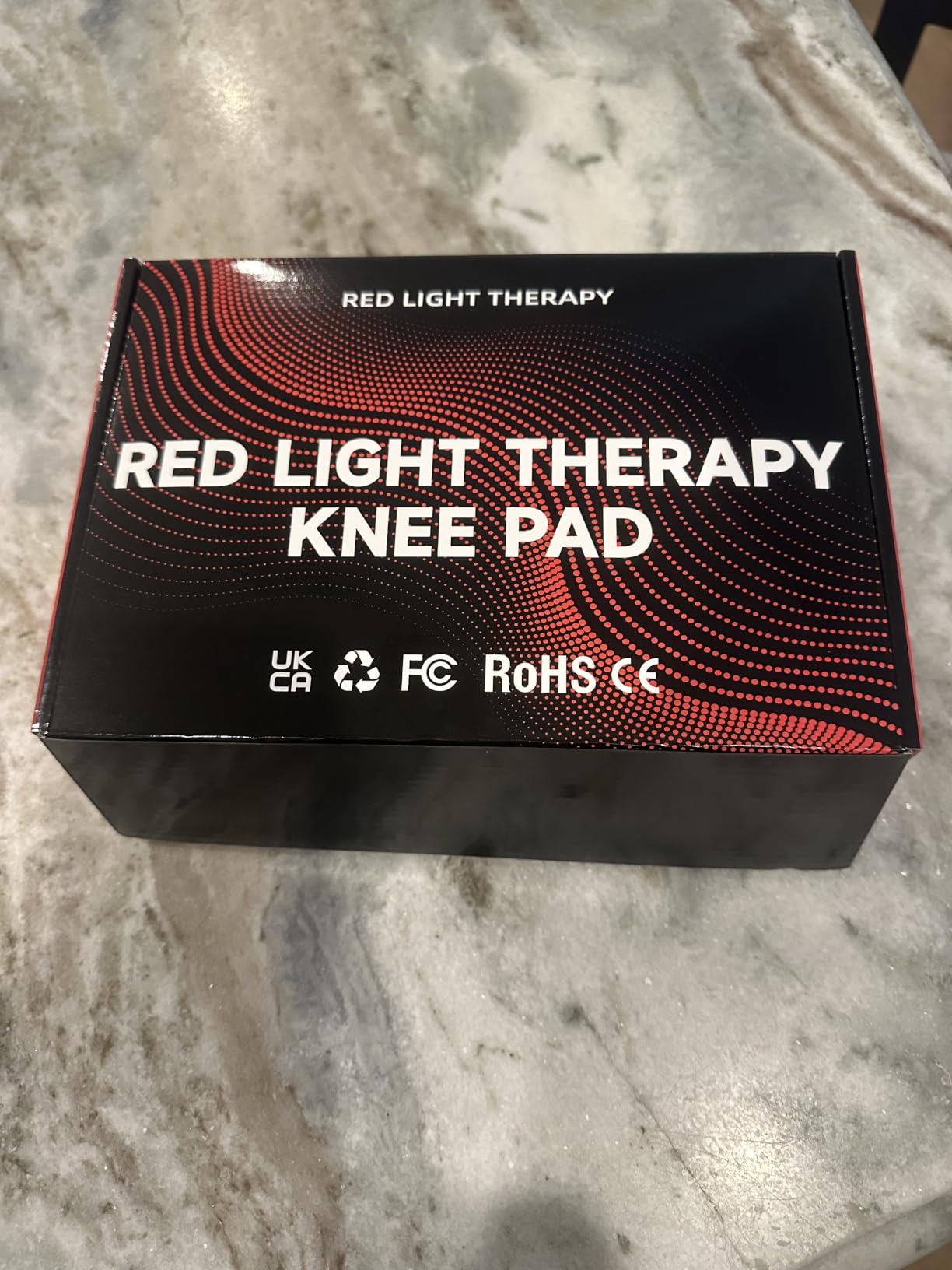 Cordless Knee Massager with Heat and Red Light Therapy for Knee Pain Relief | 5000mAh Heated Knee Brace with 3 Heat/3 Vibration/5 Light Levels, 100 Red Lights 660nm & 850nm Infrared customer photo 2