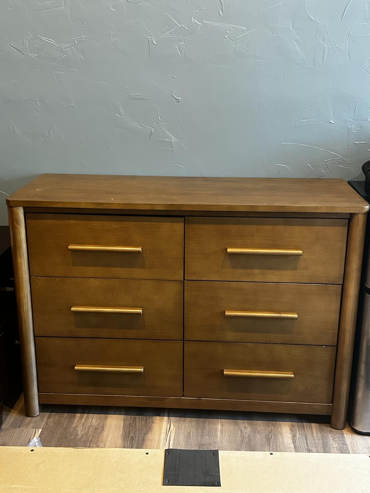 Storkcraft Malta 3 Drawer Chest with Removable Changing Topper, Hazelnut | GREENGUARD Gold Certified, Wood Dresser for Baby & Kids Bedroom, Safety Interlocking Drawers, Pre-Installed Tracks, Storage customer photo 2
