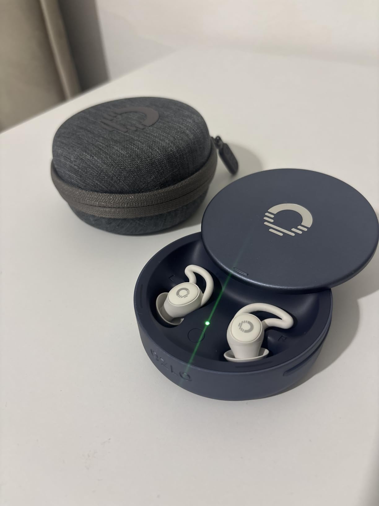Ozlo Sleepbuds 2 - Sleep Earbuds, Snoring & Noise Masking Headphones | All-Night Side-Sleeper Comfort, Ultra Small Fit, 14-hr Battery, 50+ Sleep Sounds, In-Ear Alarm, Reliable Bluetooth Connection customer photo 1