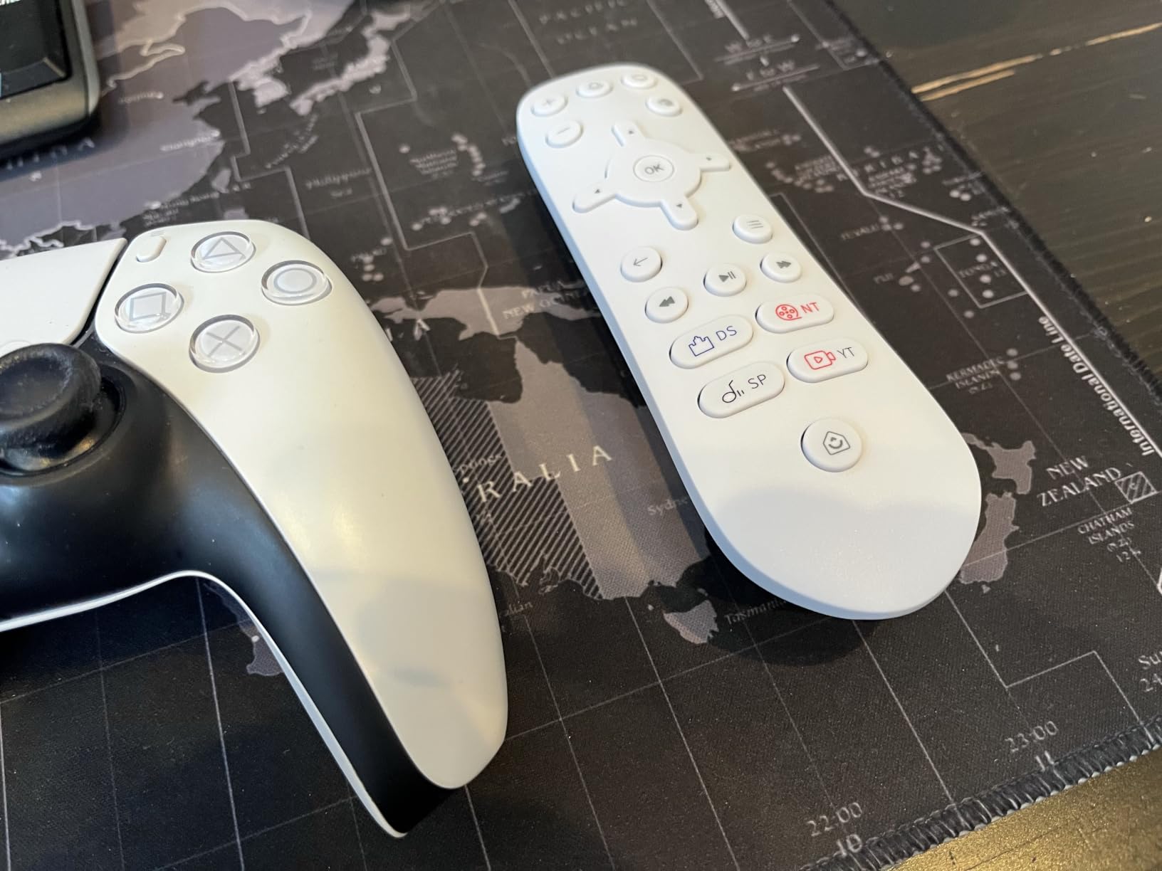 Media Remote Control Compatible with PlayStation 5, Gaming Remote for PS5, TV Power/Volume Controls customer photo 1