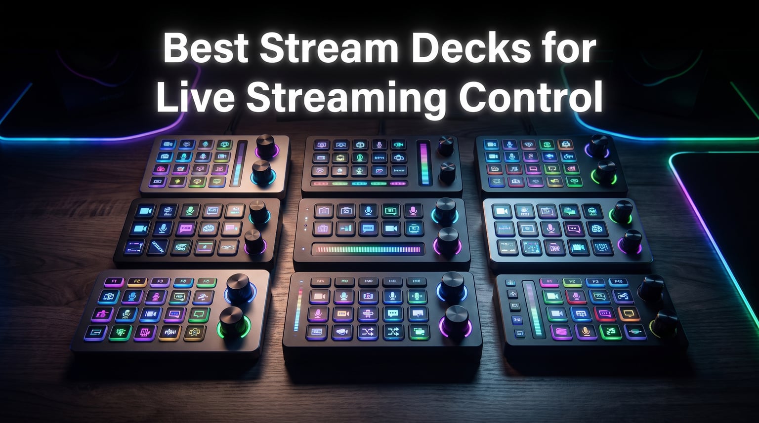 Best Stream Decks for Live Streaming Control