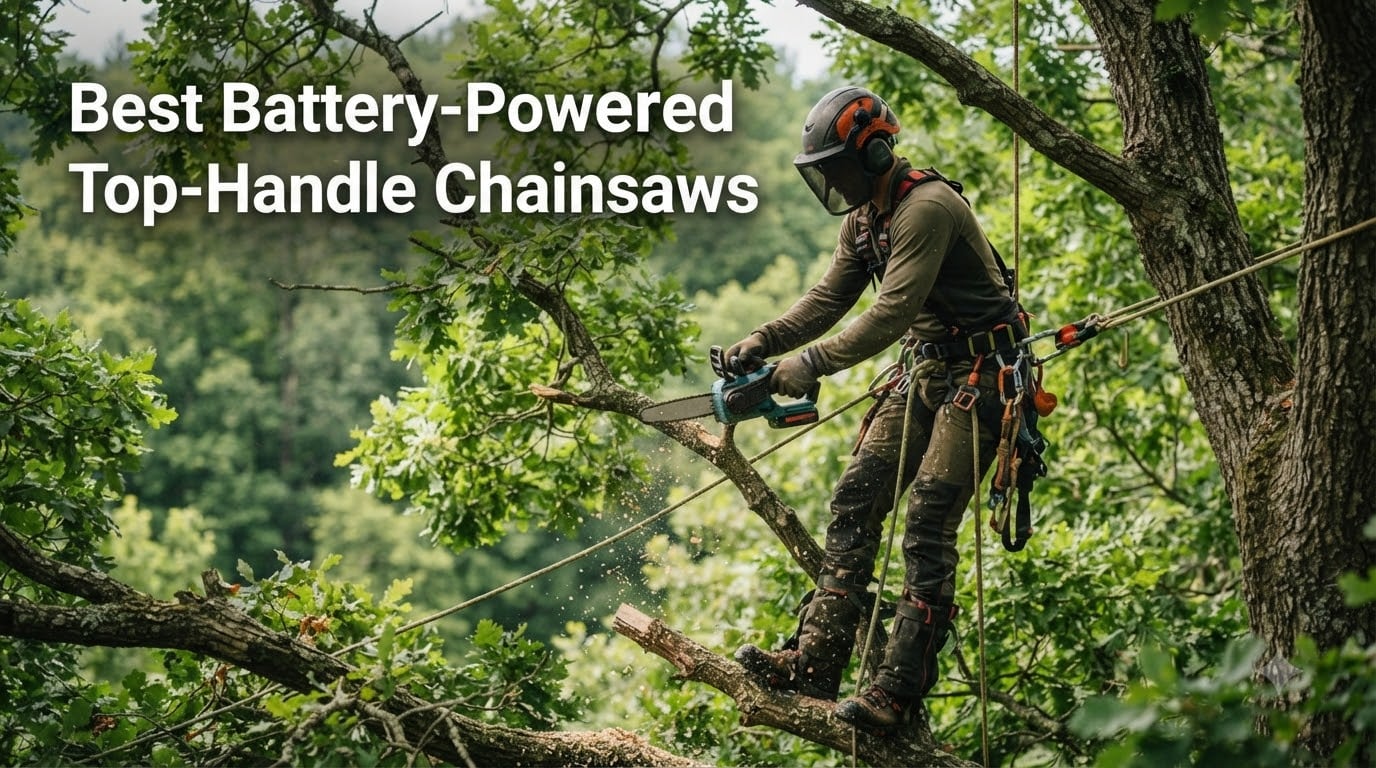 Best Battery-Powered Top-Handle Chainsaws