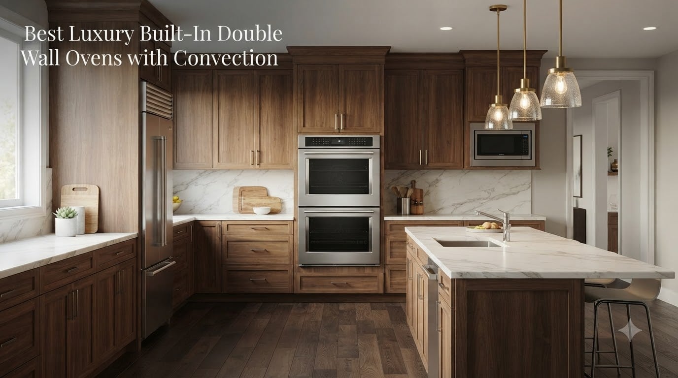 Best Luxury Built-In Double Wall Ovens with Convection