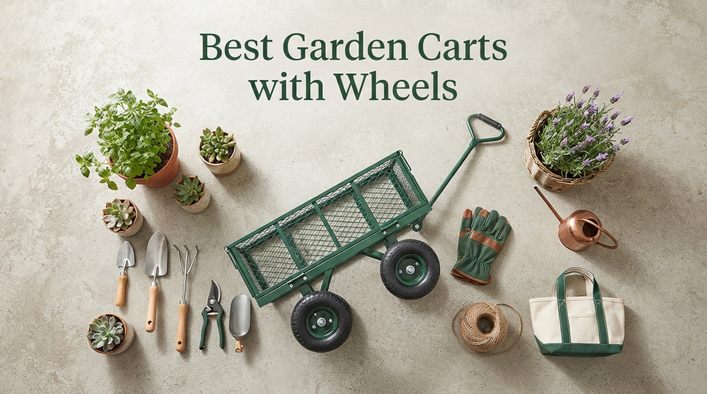 Best Garden Carts with Wheels