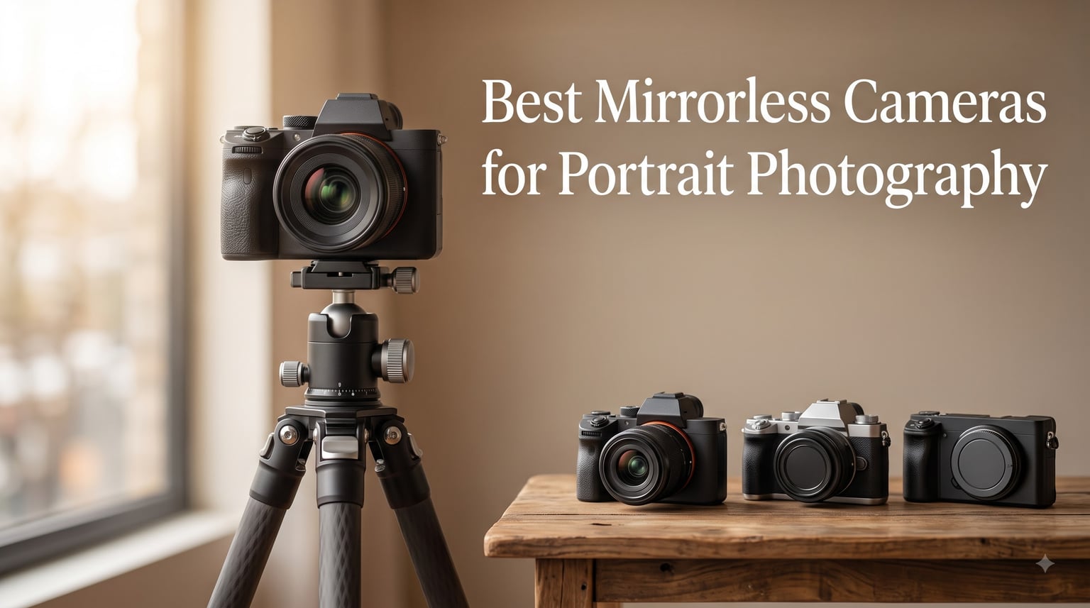 Best Mirrorless Cameras for Portrait Photography