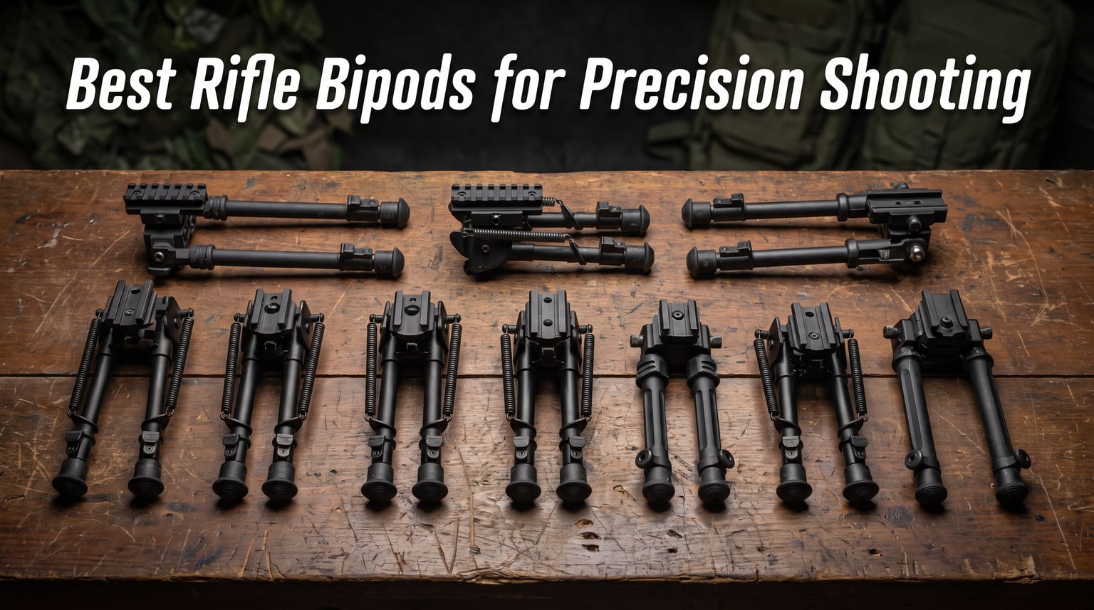 Best Rifle Bipods for Precision Shooting