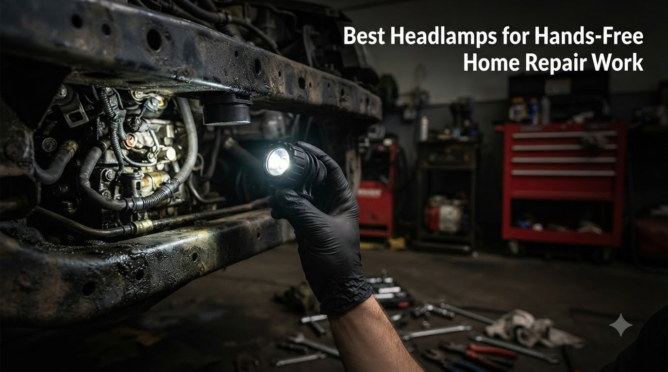 Best Headlamps for Hands-Free Home Repair Work