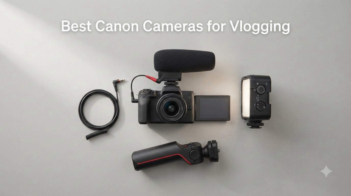 Best Canon Cameras for Vlogging