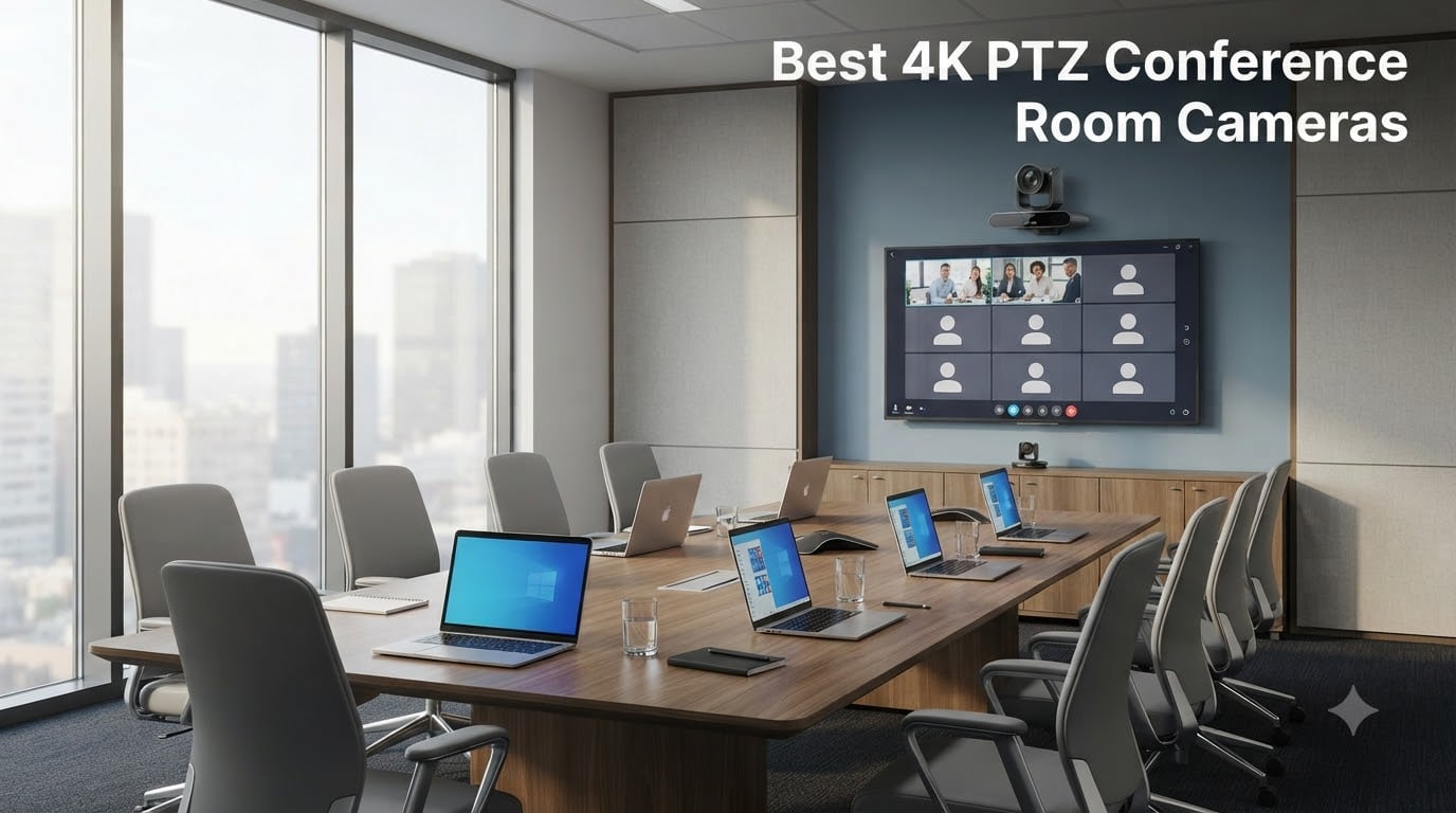 Best 4K PTZ Conference Room Cameras