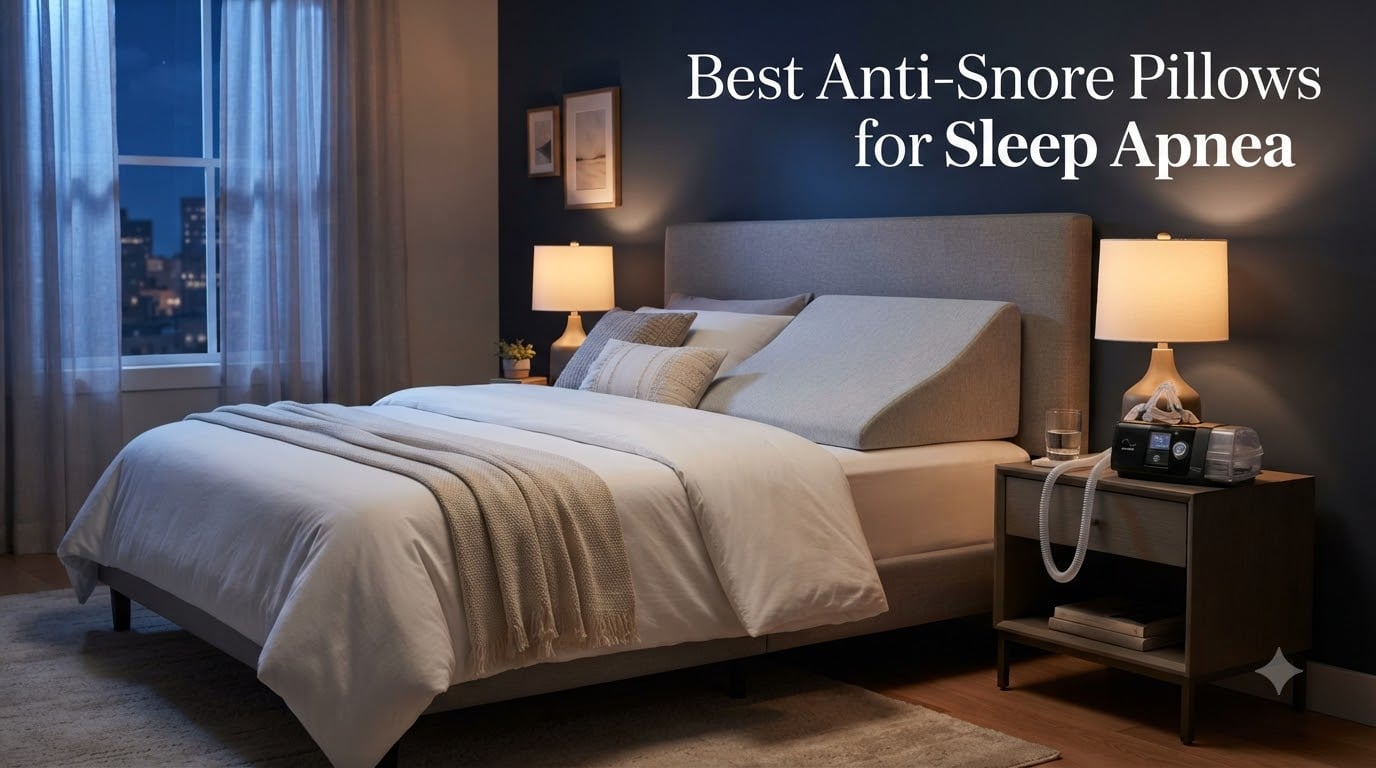 Best Anti-Snore Pillows for Sleep Apnea