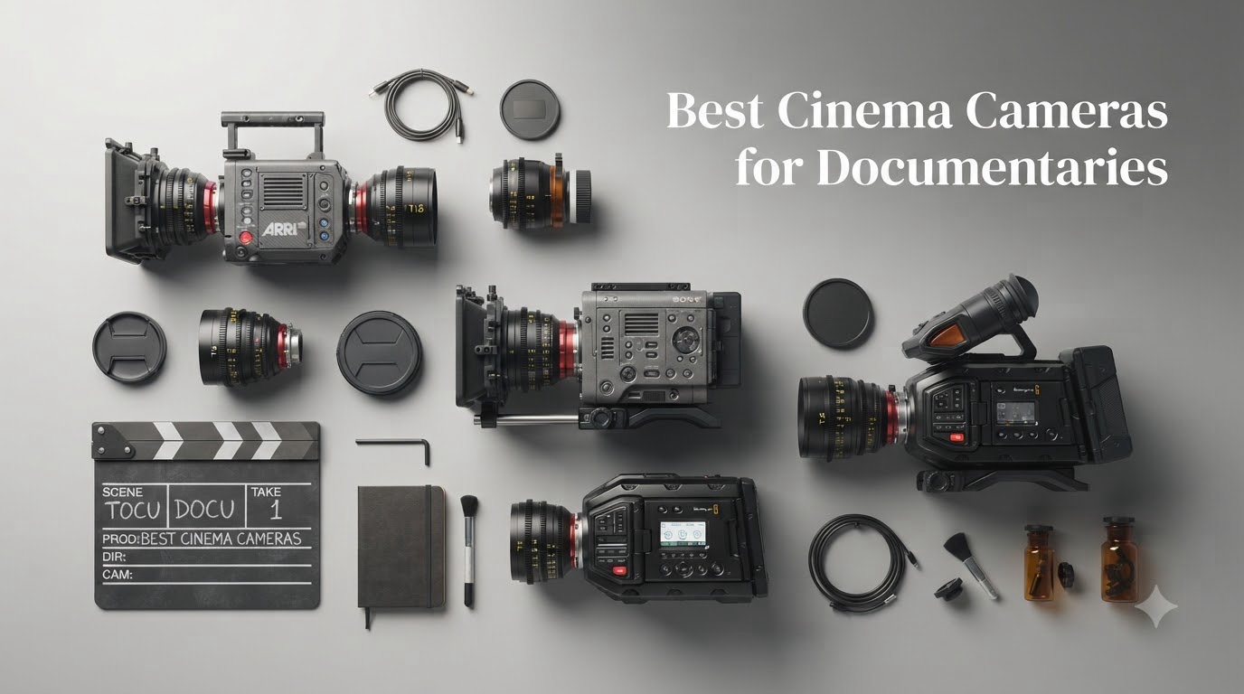 Best Cinema Cameras for Documentaries