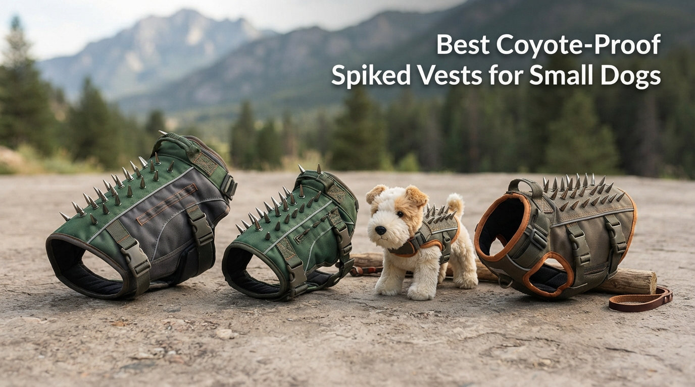 Best Coyote-Proof Spiked Vests for Small Dogs
