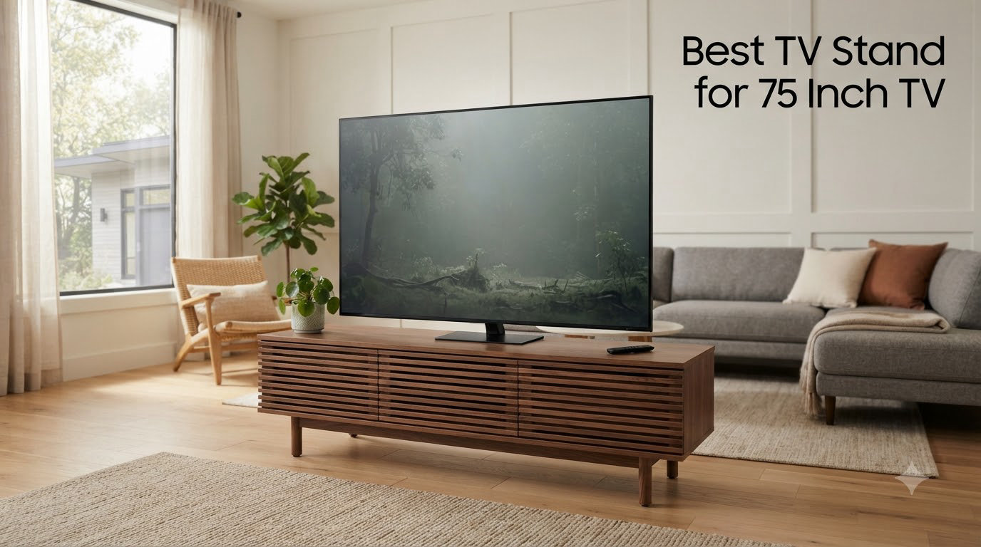 Best TV Stand for 75 Inch TV