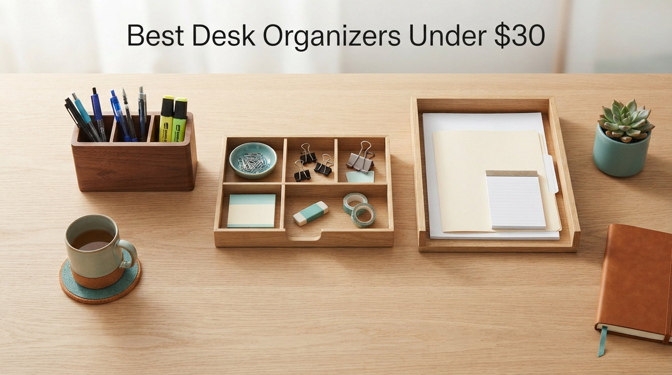 Best Desk Organizers Under $30