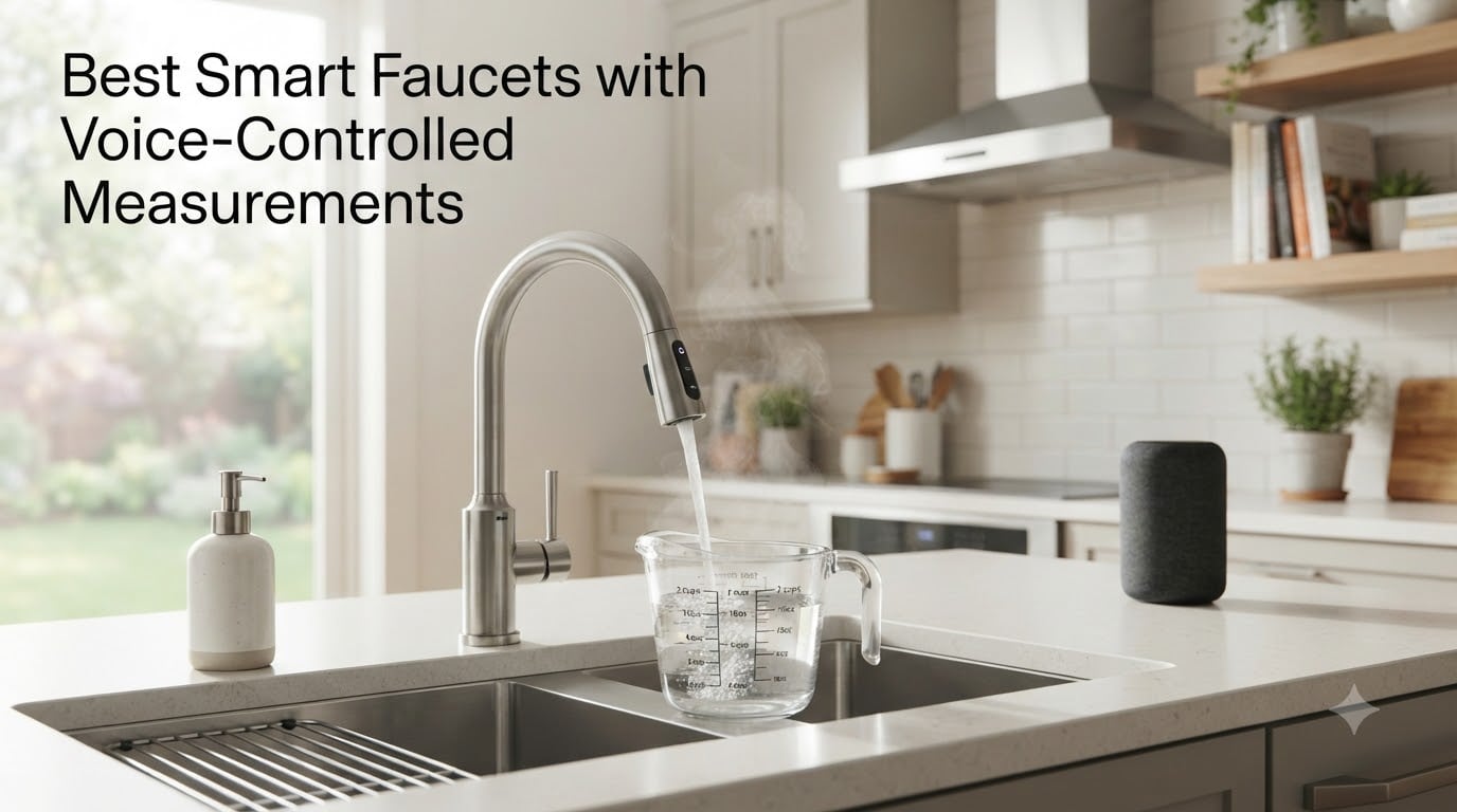 Best Smart Faucets with Voice-Controlled Measurements