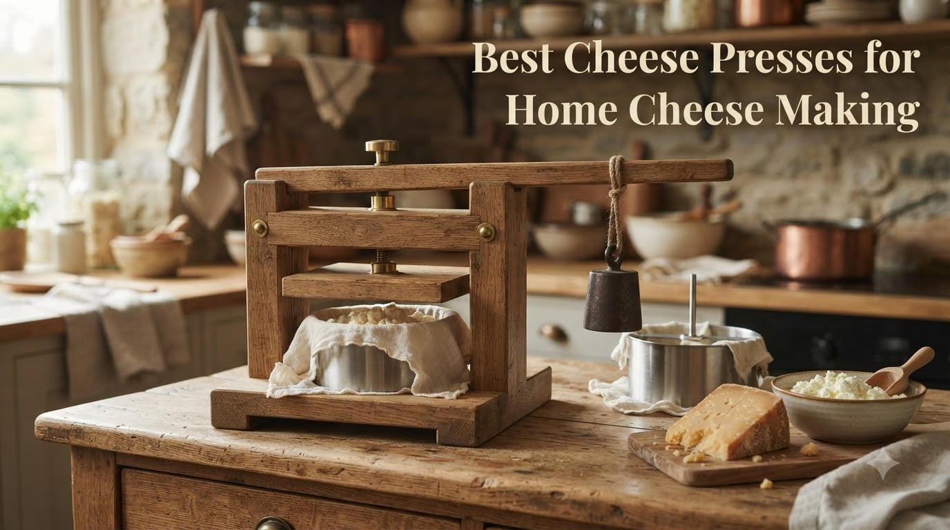 Best Cheese Presses for Home Cheese Making