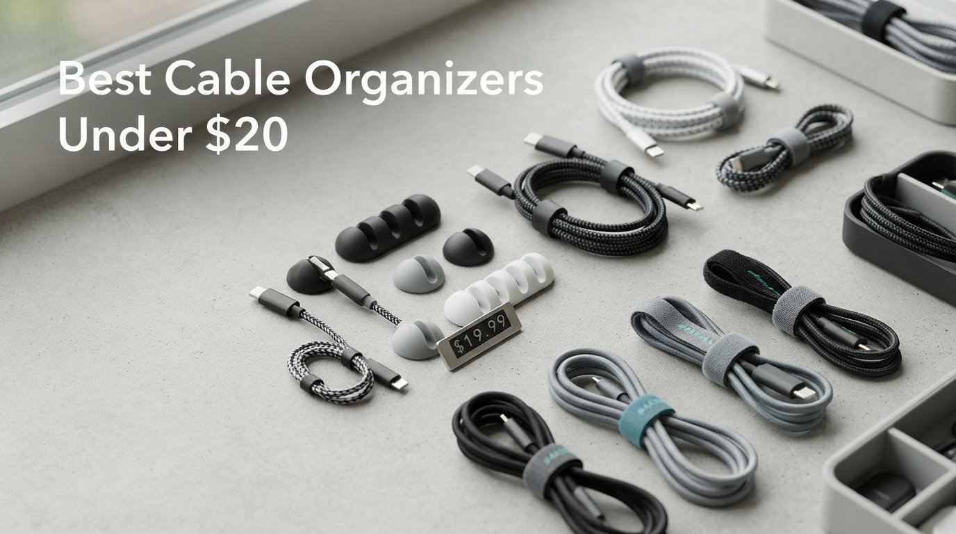 Best Cable Organizers Under $20
