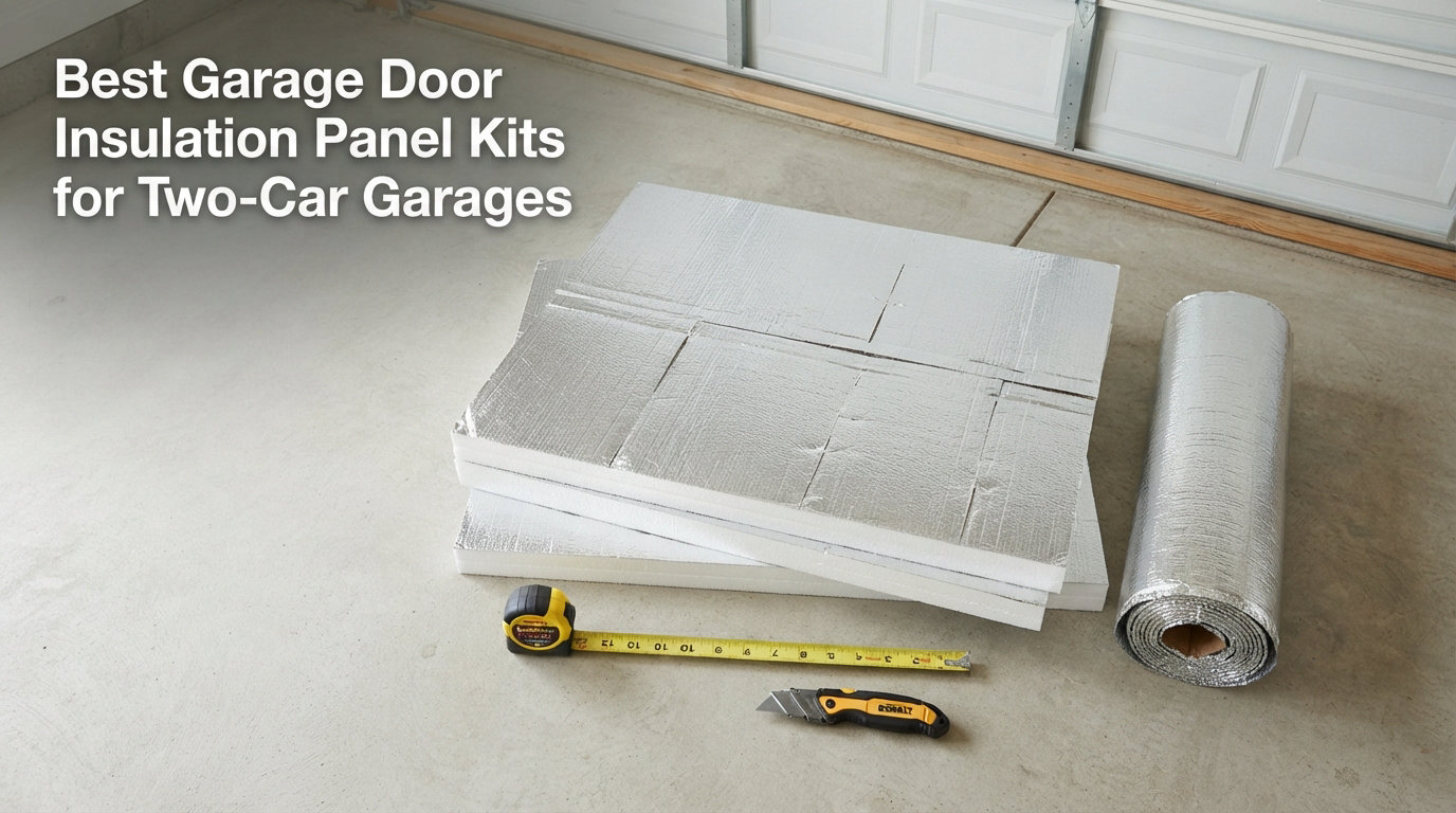 Best Garage Door Insulation Panel Kits for Two-Car Garages