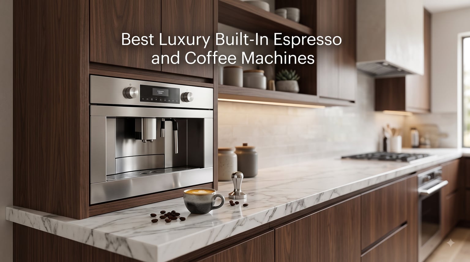Best Luxury Built-In Espresso and Coffee Machines
