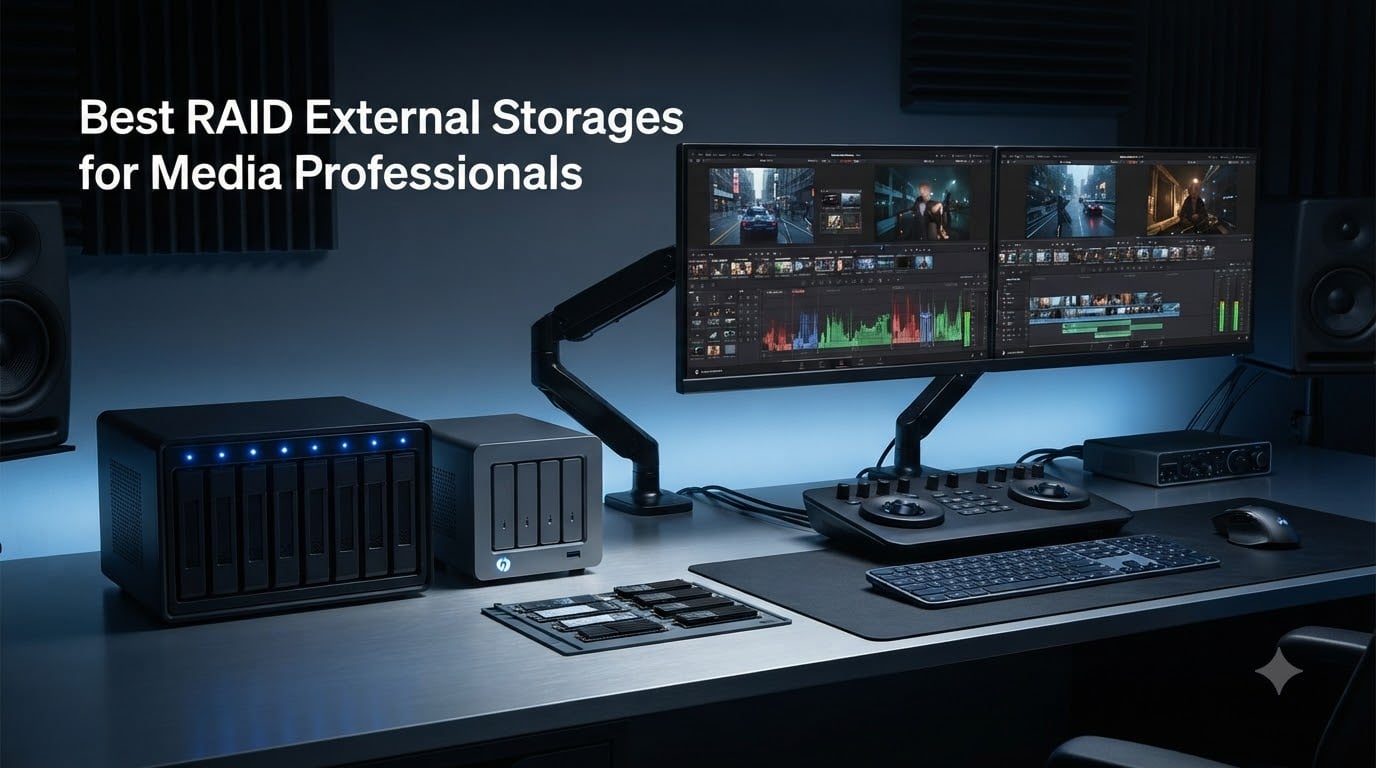 Best RAID External Storages for Media Professionals