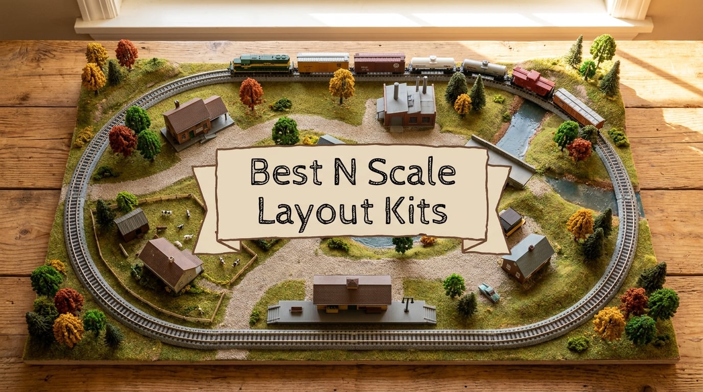 Best N Scale Model Railroad Complete Layout Kits
