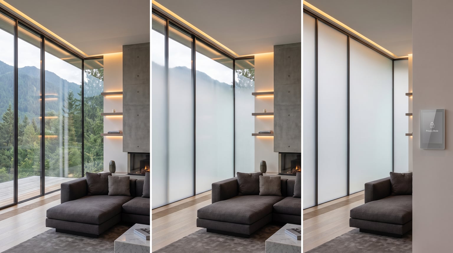 Best Luxury Smart Film and Switchable Privacy Glass Window Systems
