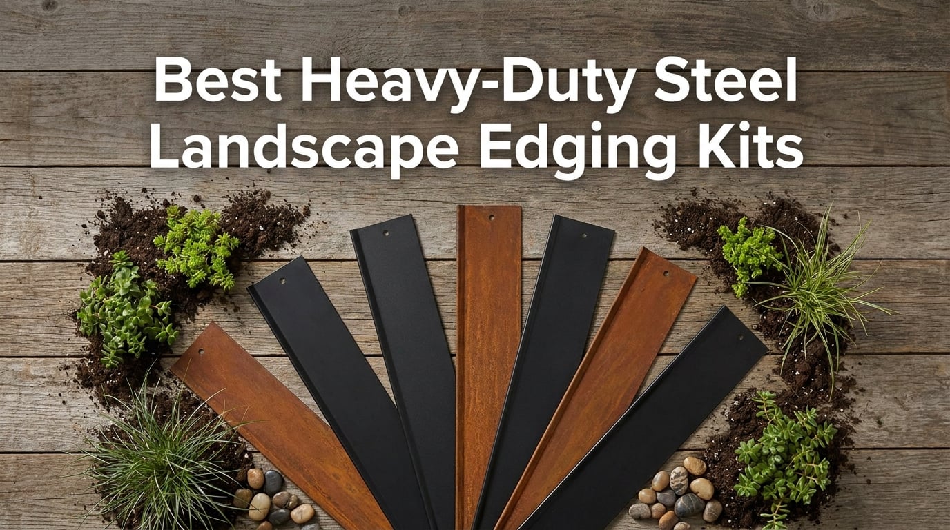 Best Heavy-Duty Steel Landscape Edging Kits