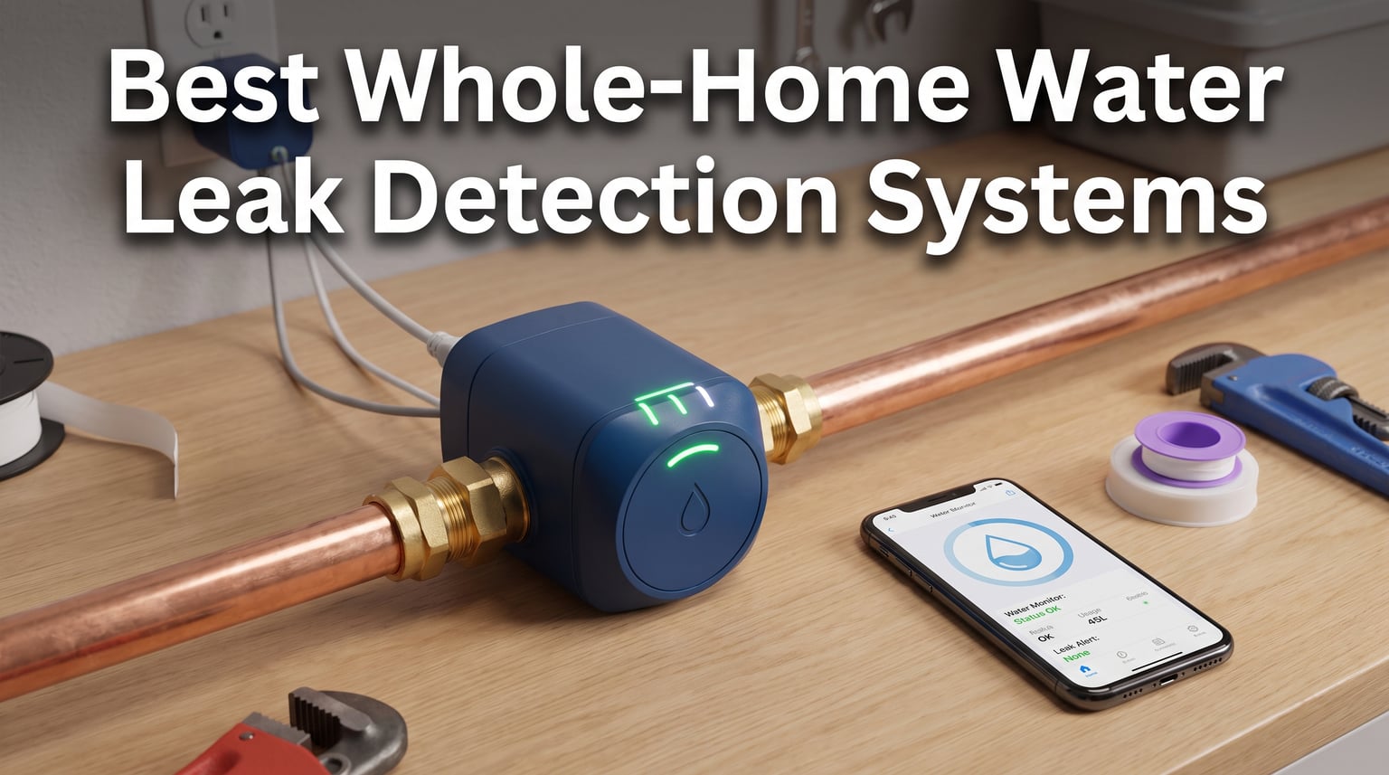 Best Whole-Home Water Leak Detection and Shutoff Systems