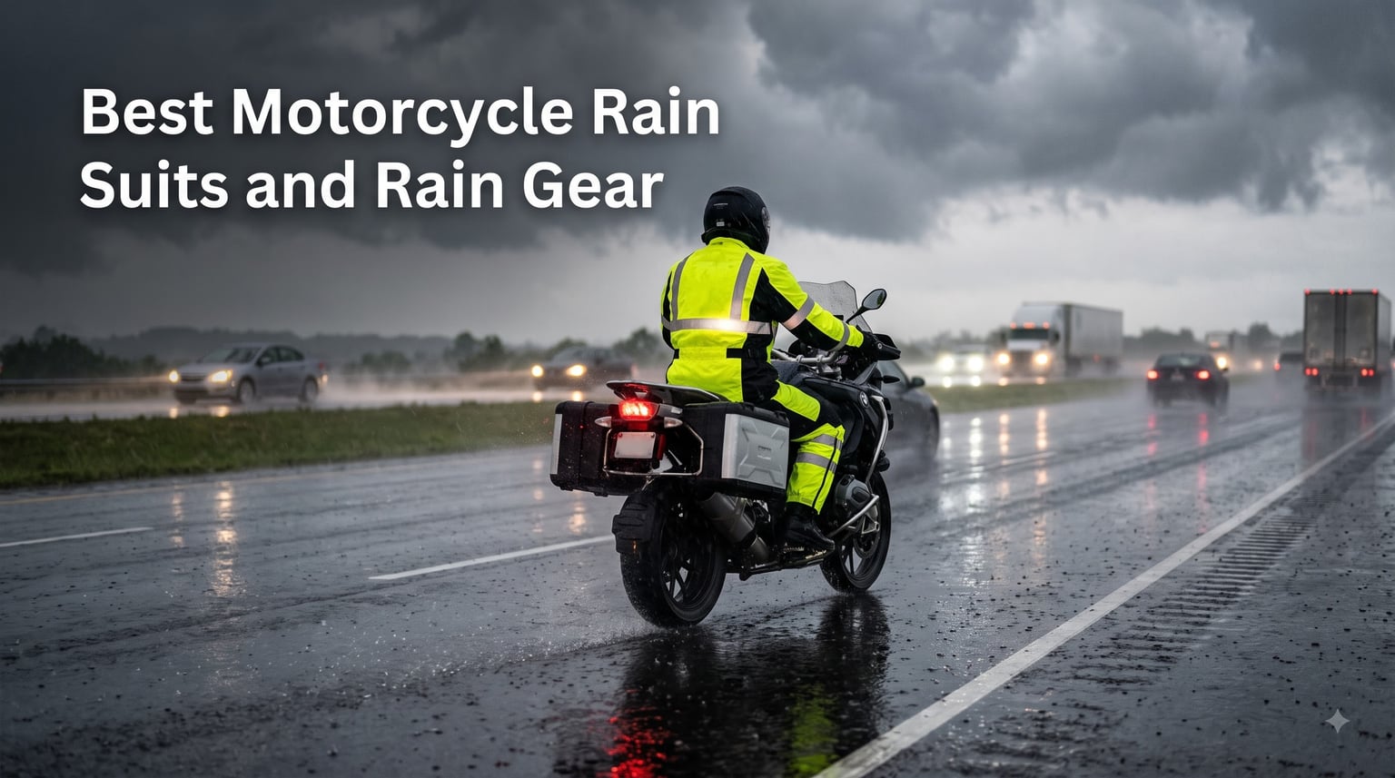Best Motorcycle Rain Suits and Rain Gear
