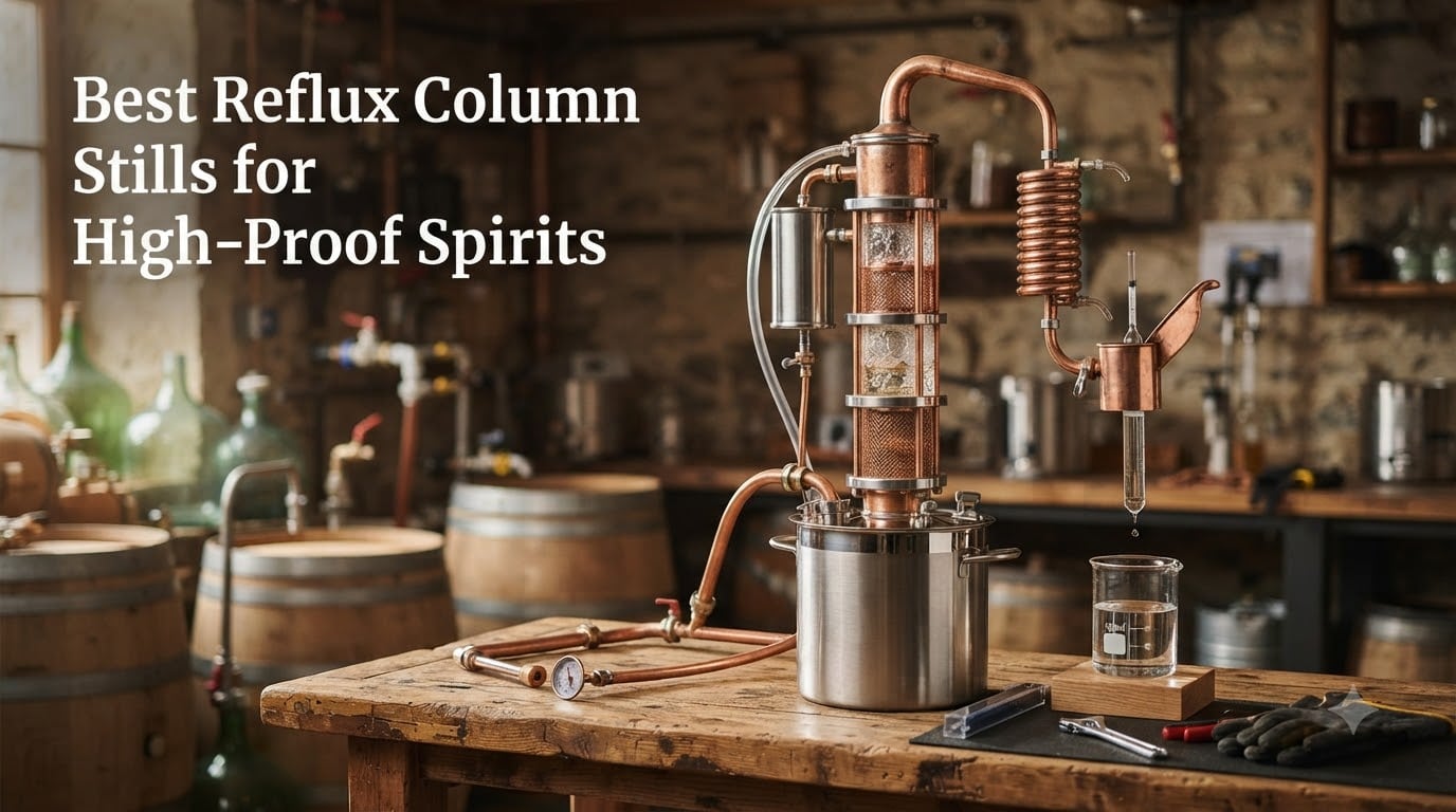 Best Reflux Column Stills for High-Proof Spirits
