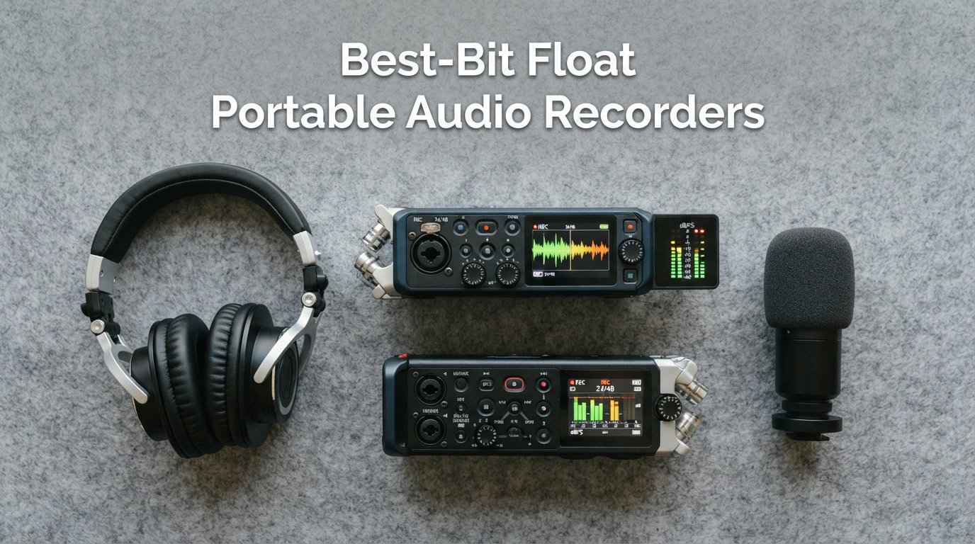 Best 32-Bit Float Portable Audio Recorders