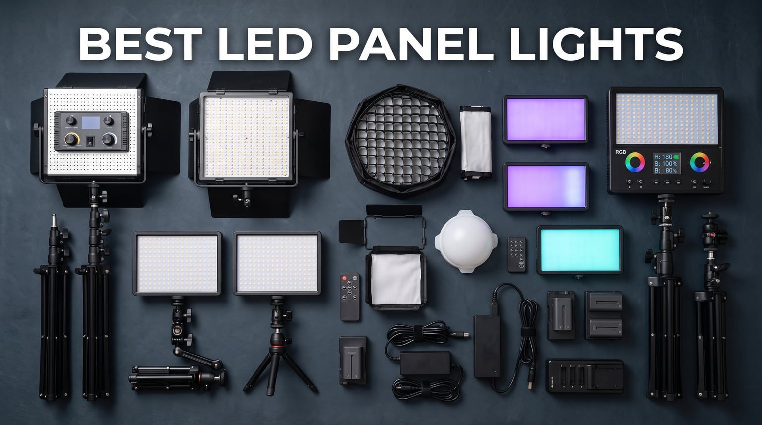 Best LED Panel Lights for Video and Photography
