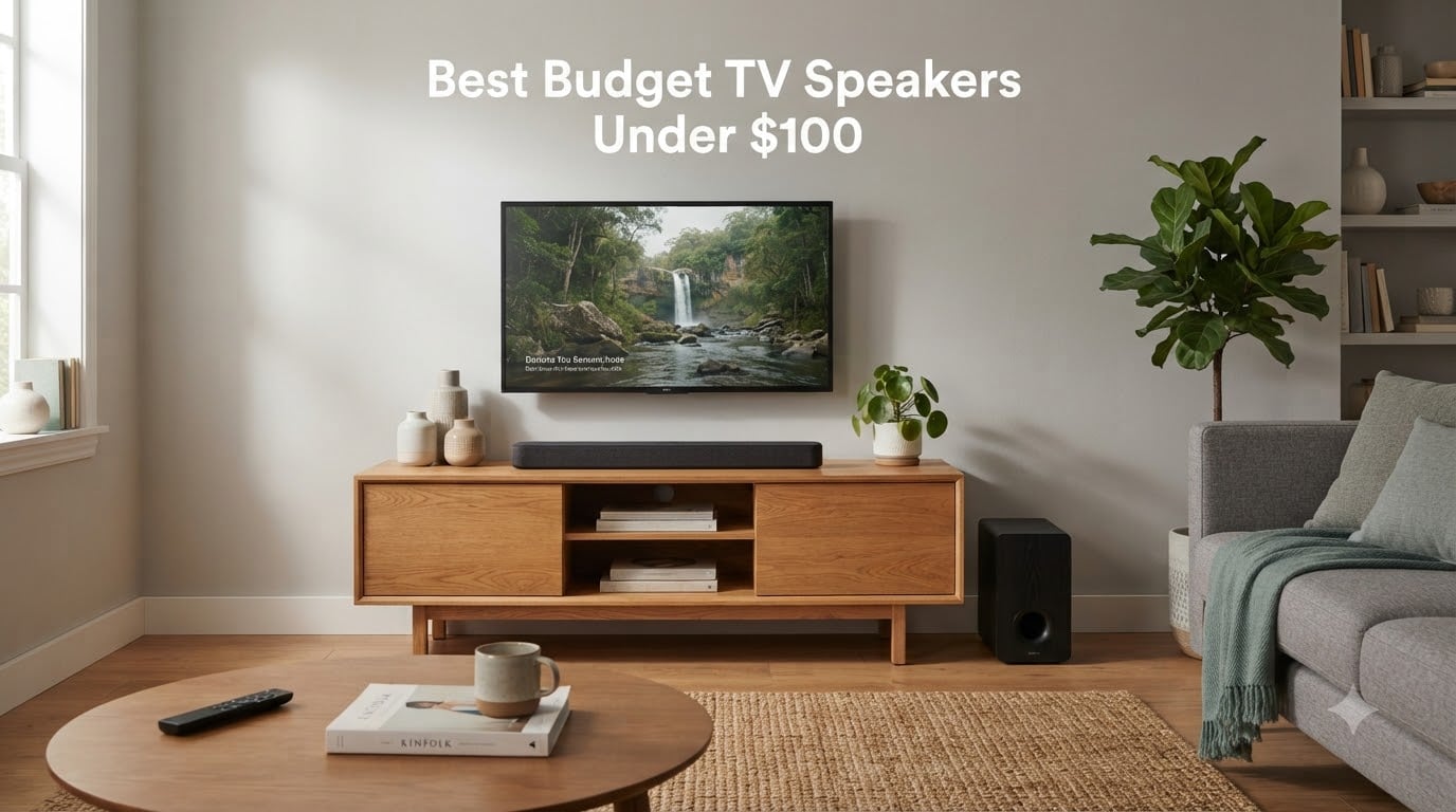Best Budget TV Speakers Under $100