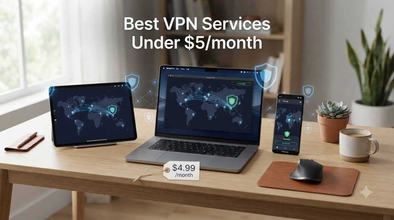 Best VPN Services Under $5/month