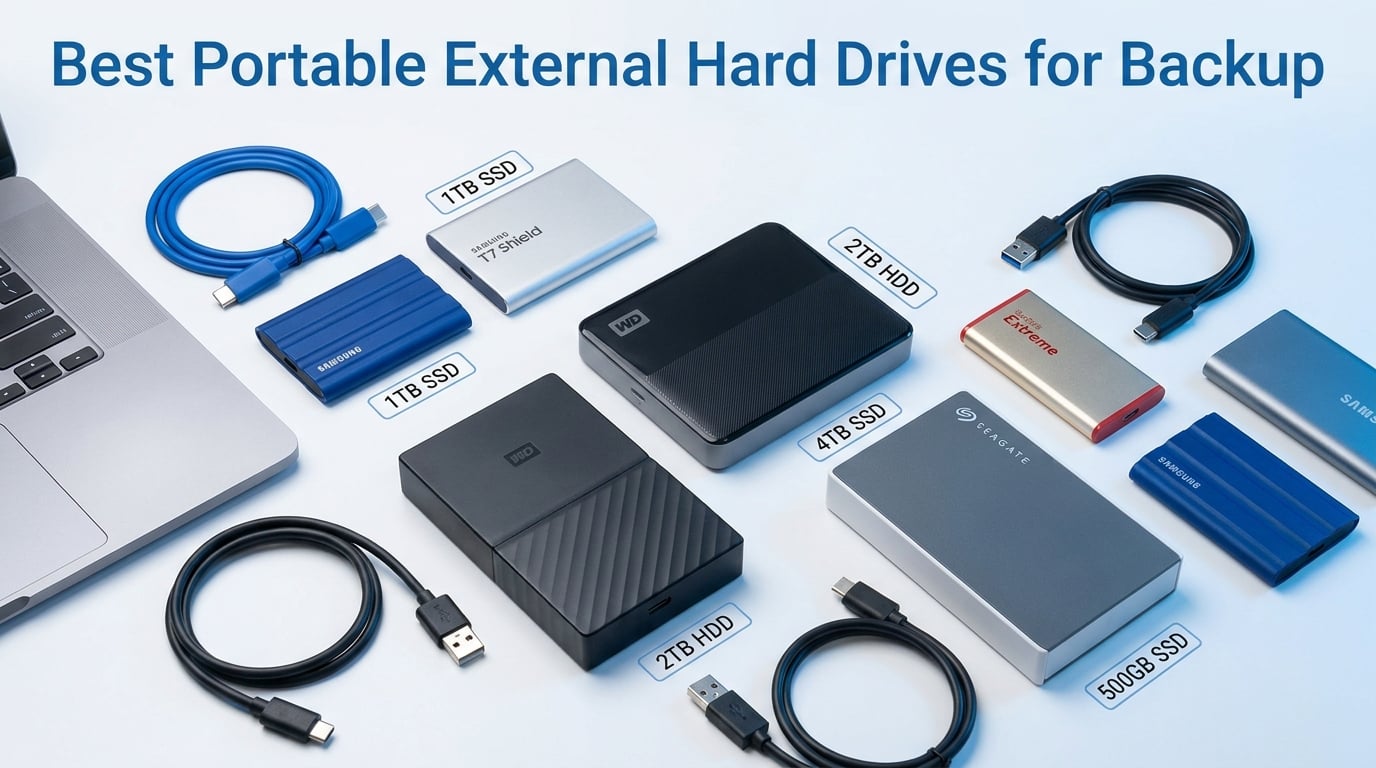 Best Portable External Hard Drives for Backup