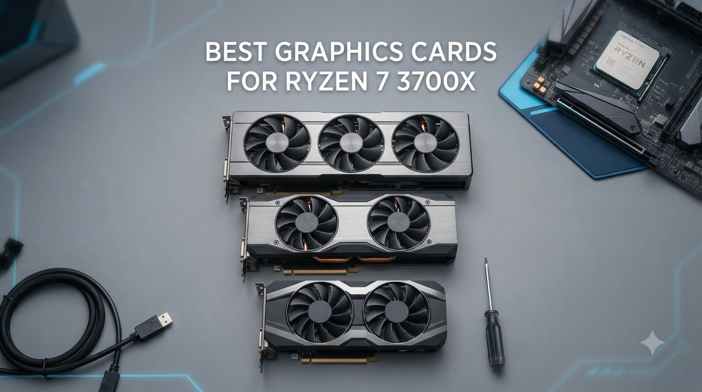 Best Graphics Cards for Ryzen 7 3700X