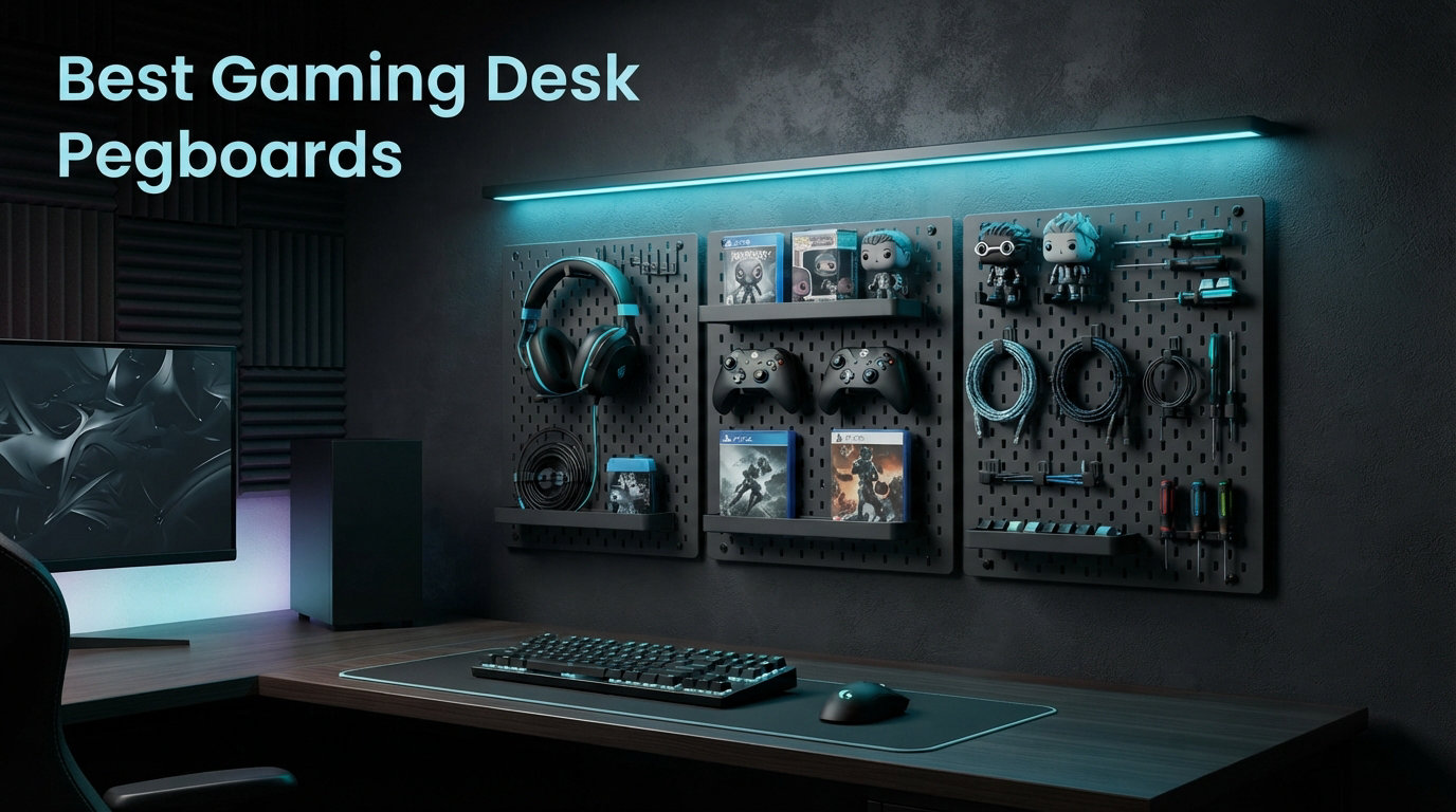 Best Gaming Desk Pegboards