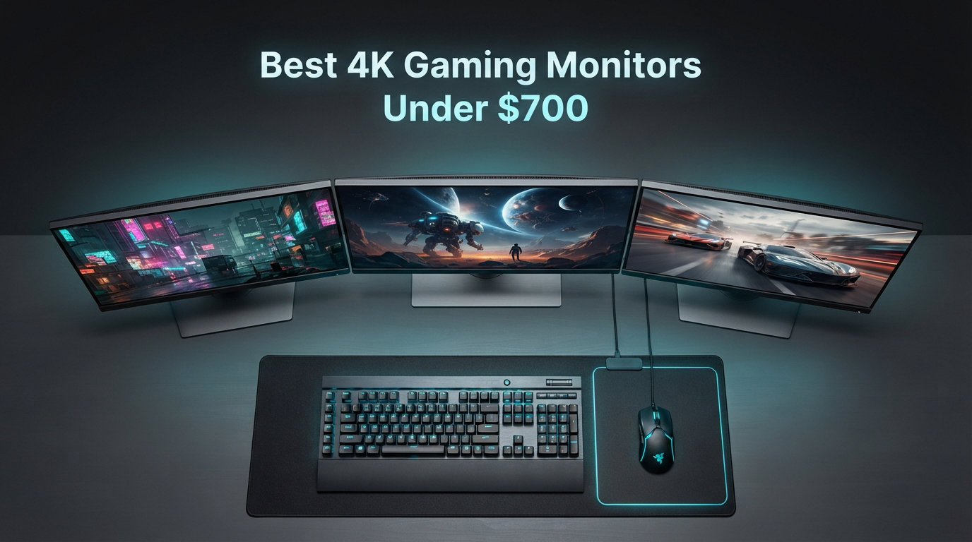 Best 4K Gaming Monitors Under $700