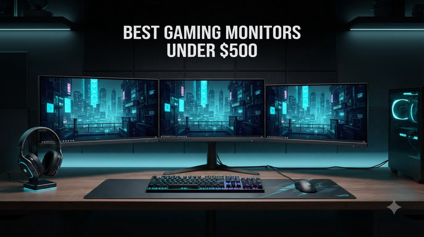 Best Gaming Monitors Under $500