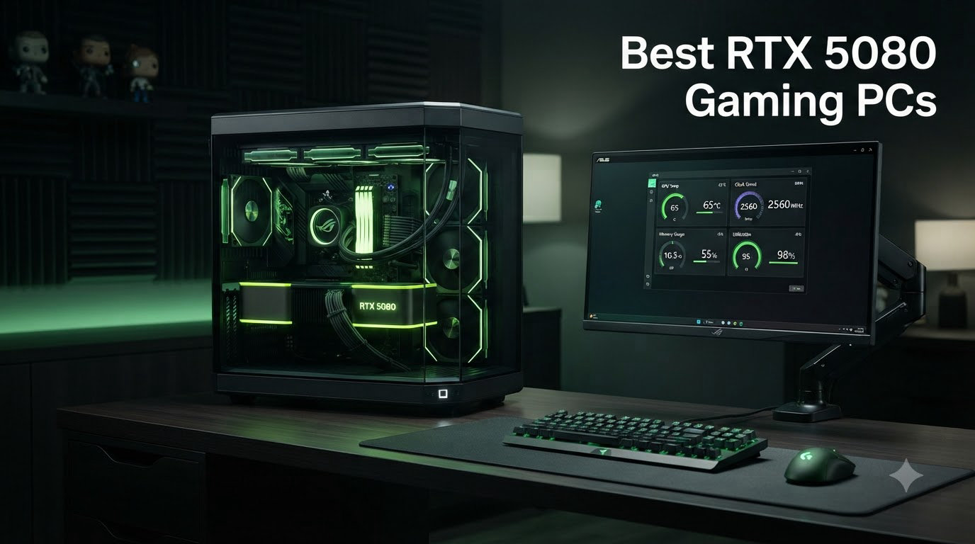 Best RTX 5080 Gaming PCs